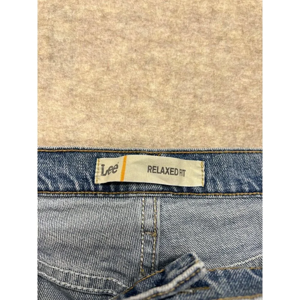 Lee Relaxed Fit Medium Wash Men's Denim Jeans 40 X 34 - Picture 3 of 10